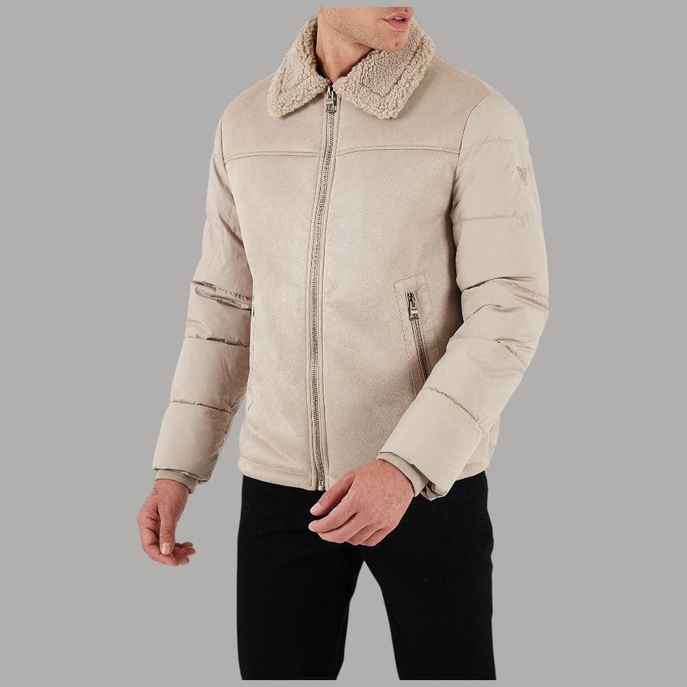Guess giacca eco montone beige M5BL79 W2292 G1CA - 2