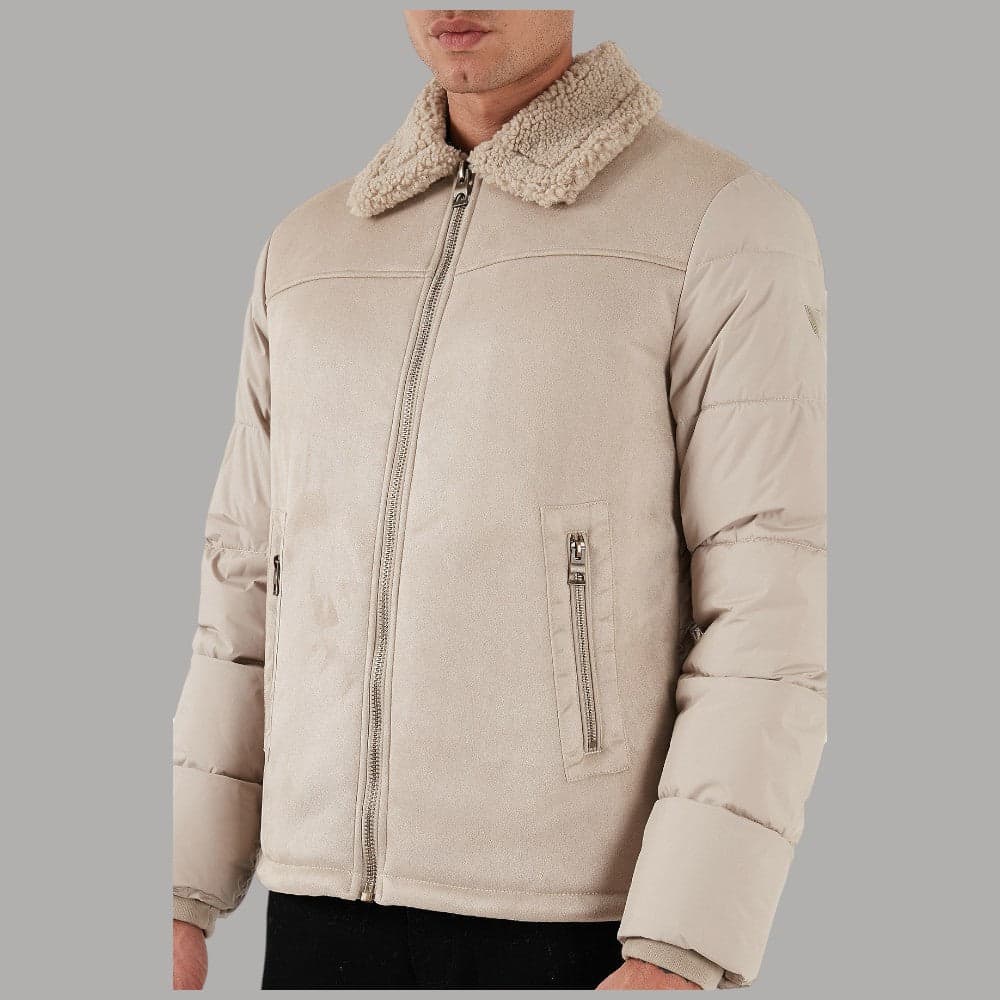 Guess giacca eco montone beige M5BL79 W2292 G1CA - 5