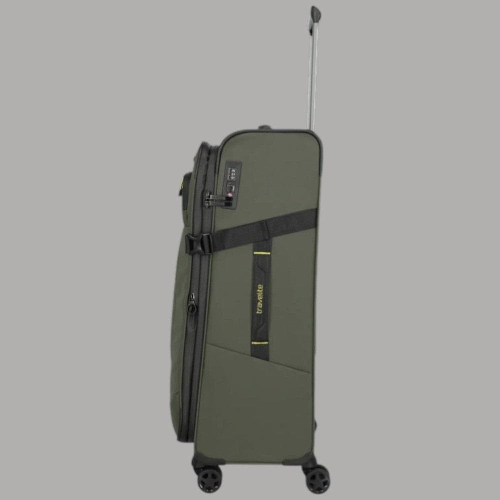 Trolley Travelite Briize L espandibile 4 ruote impermeabile Khaki - 4