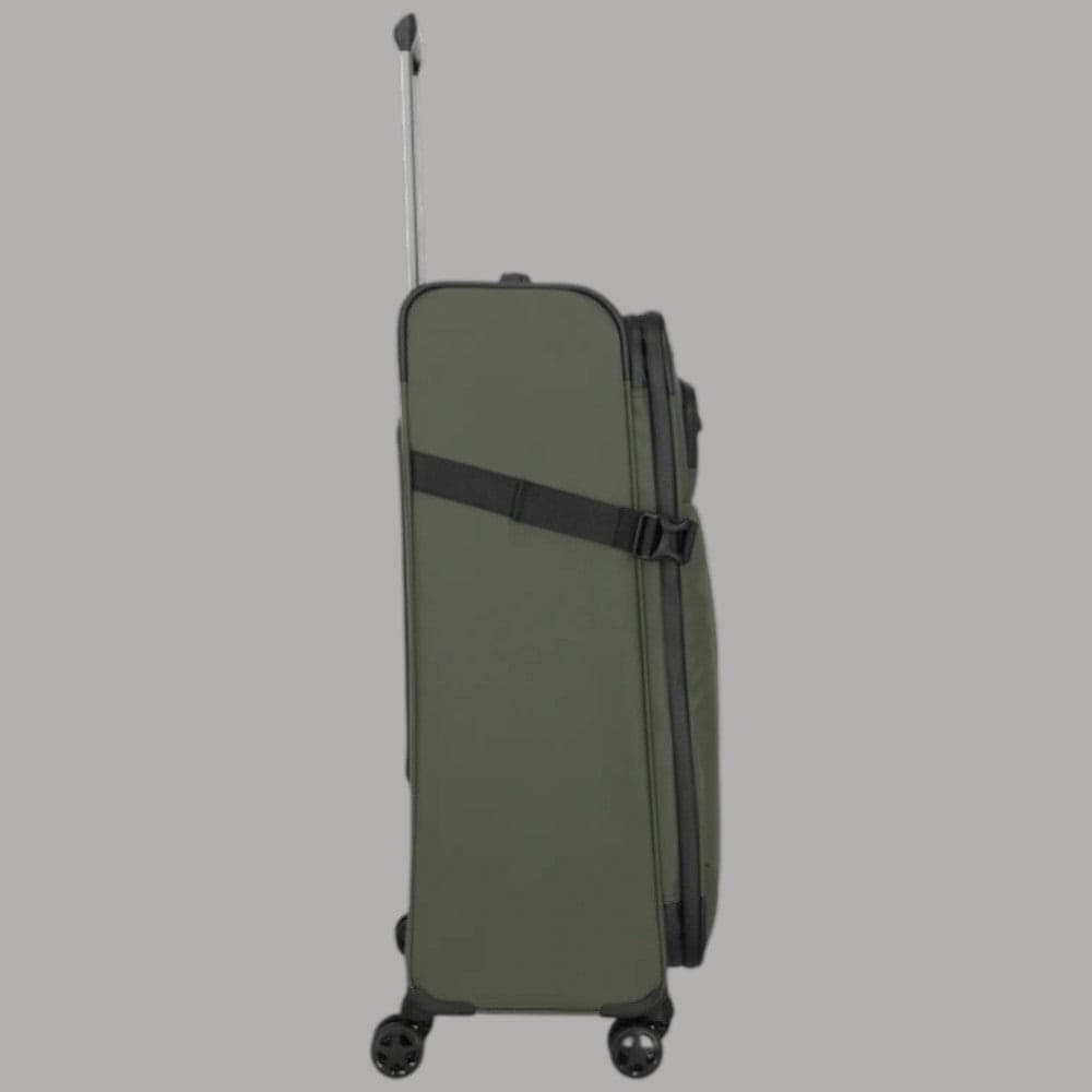 Trolley Travelite Briize L espandibile 4 ruote impermeabile Khaki - 5
