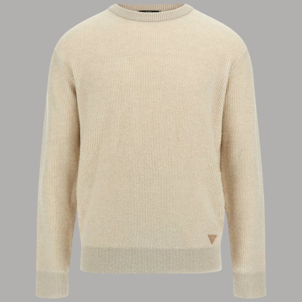 Guess maglione beige a coste  M5BR20 Z0482 FNI0 - 2