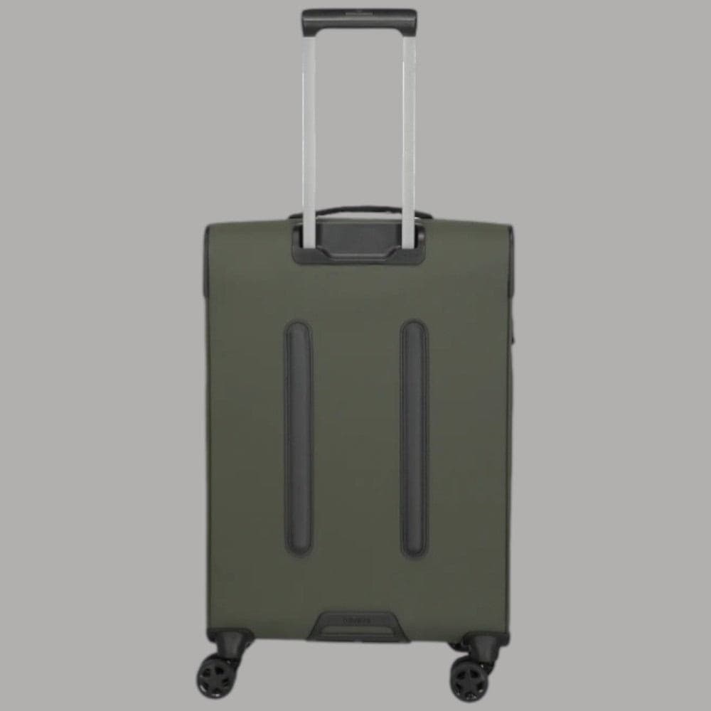 Trolley Travelite Briize Espandibile Khaki con Chiusura TSA - 6