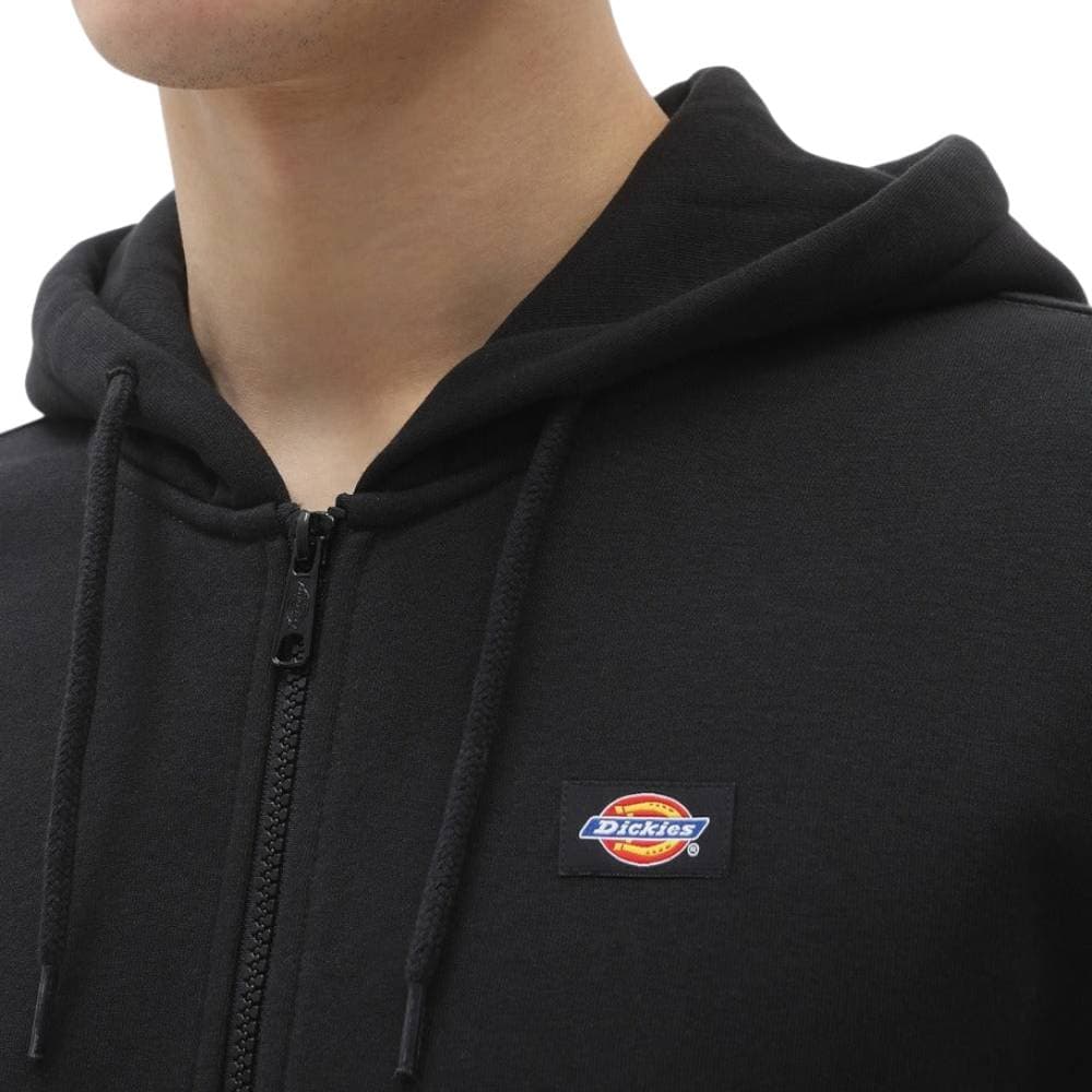 Dickies felpa nera con cappuccio OAKPORT ZIPPED DK0A4XD3BLK - 2