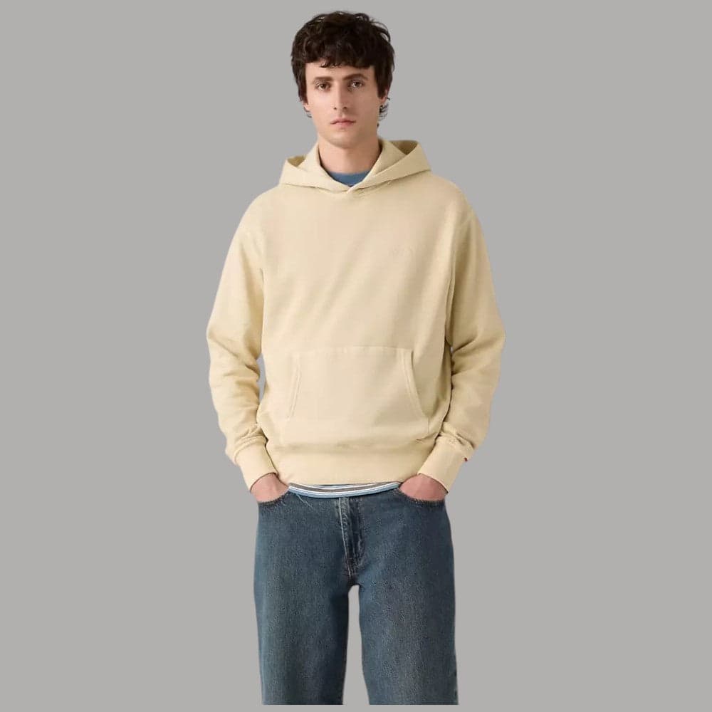 Levi's felpa cappuccio beige A84350034 - 7
