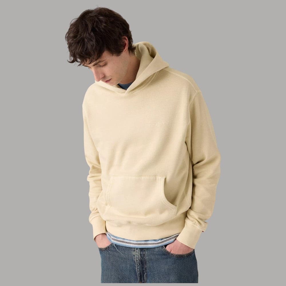 Levi's felpa cappuccio beige A84350034 - 2