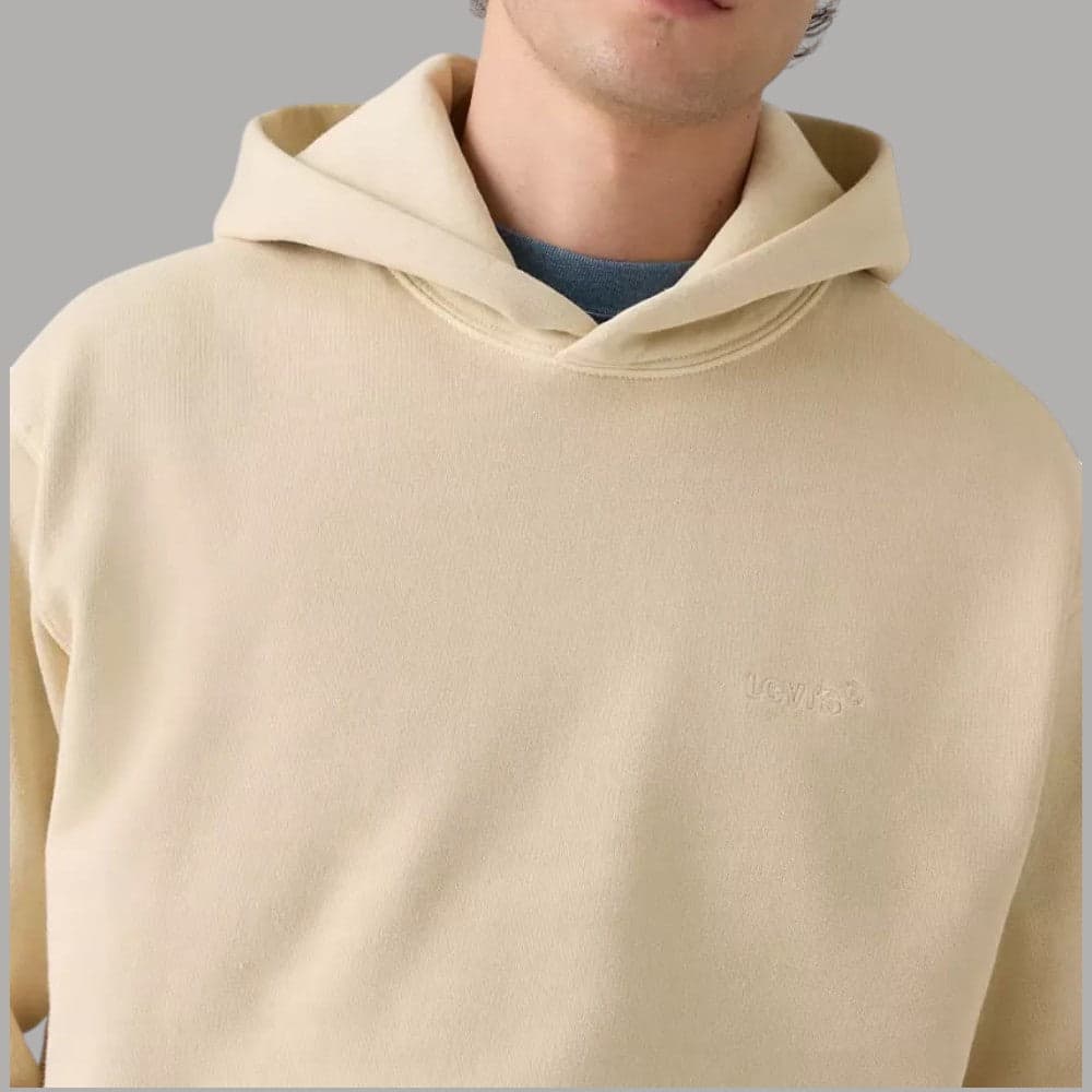 Levi's felpa cappuccio beige A84350034 - 3
