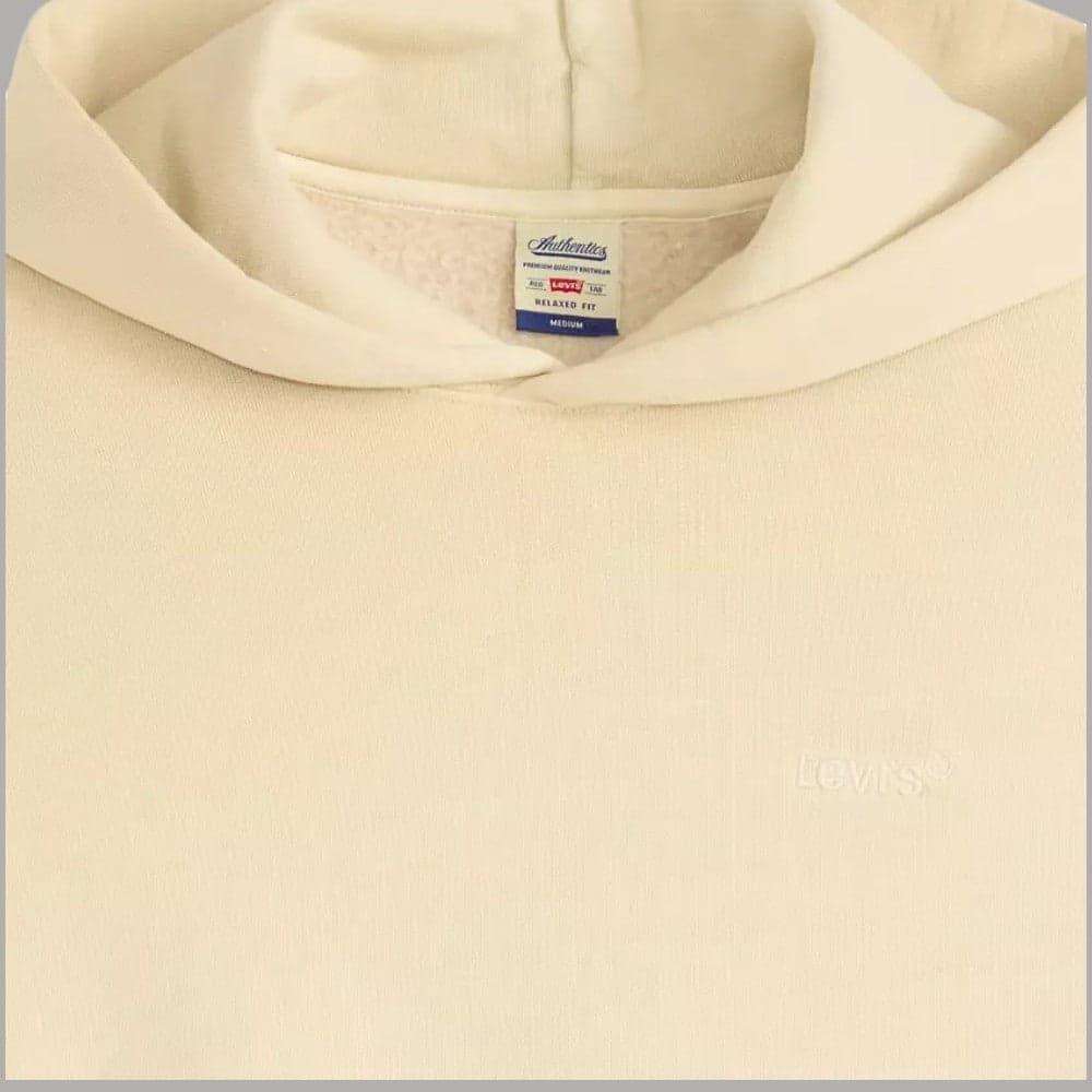 Levi's felpa cappuccio beige A84350034 - 5