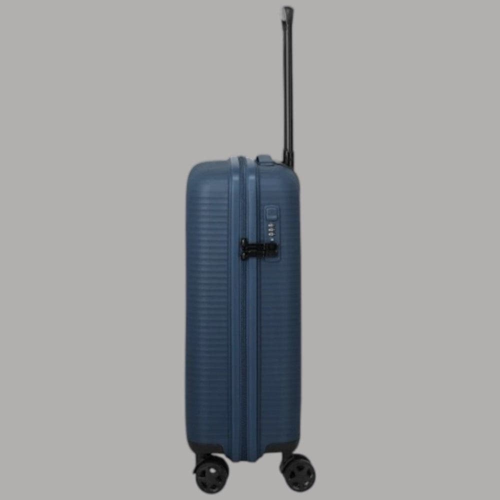 Trolley Travelite Air Stripe S: Compatto e Sicuro, Blu Navy - 3