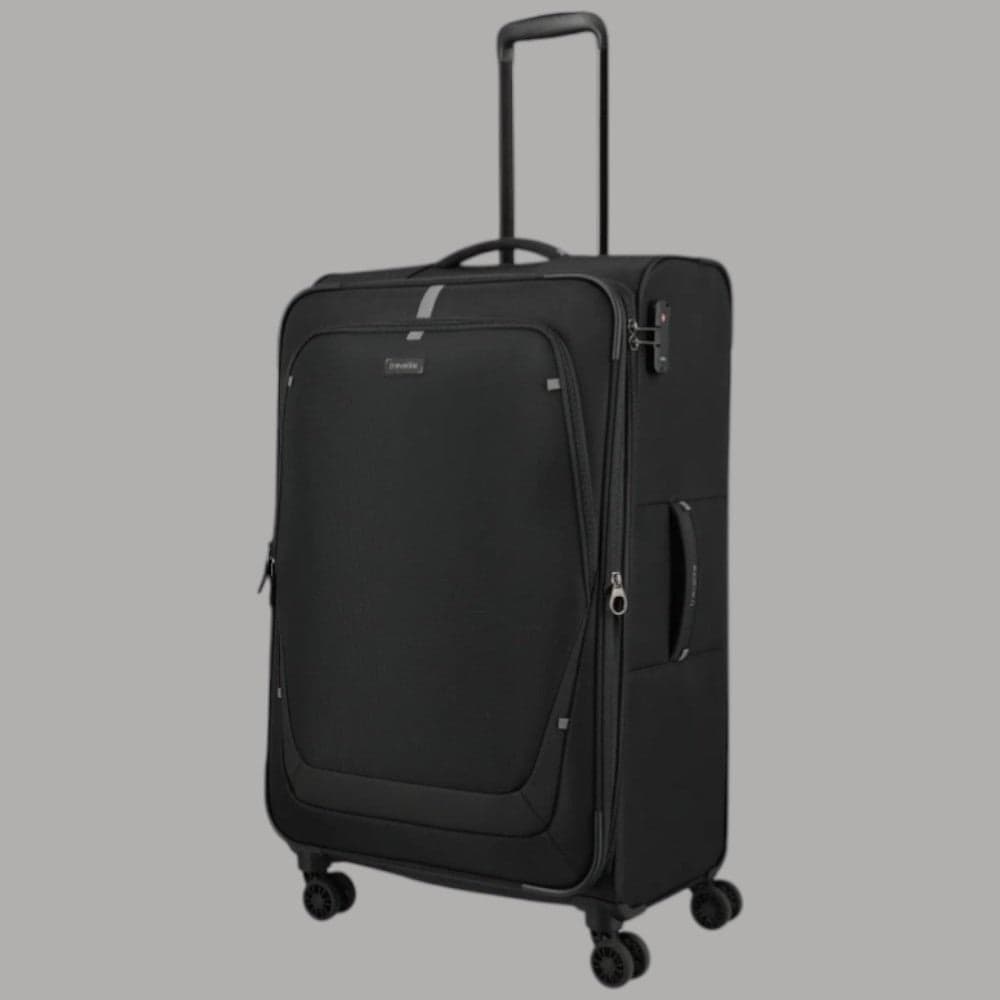 Trolley Travelite Umbria L Nero con Ruote Espandibile e TSA - 2