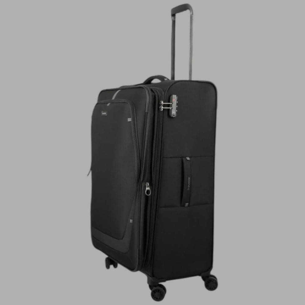 Trolley Travelite Umbria L Nero con Ruote Espandibile e TSA - 3