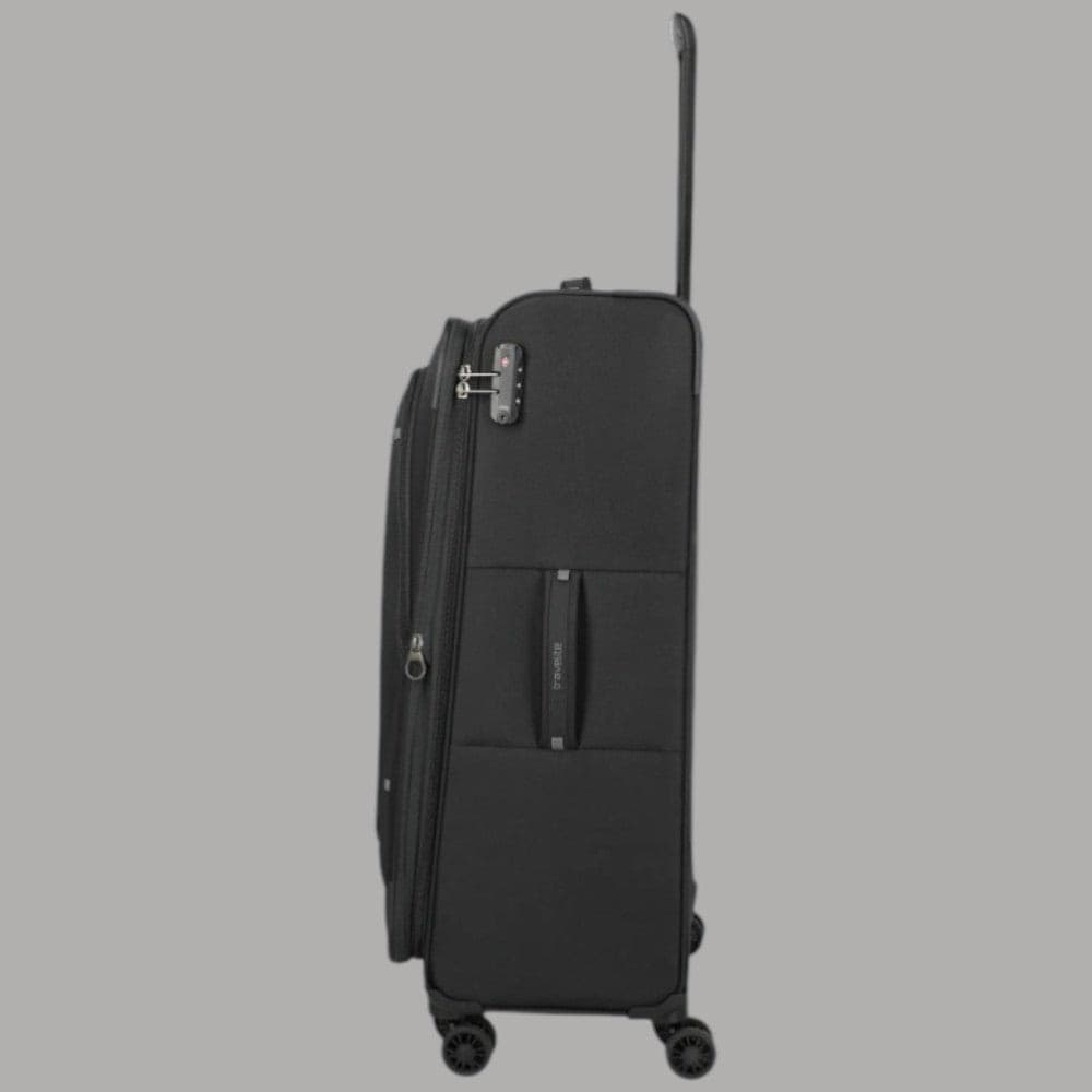 Trolley Travelite Umbria L Nero con Ruote Espandibile e TSA - 4