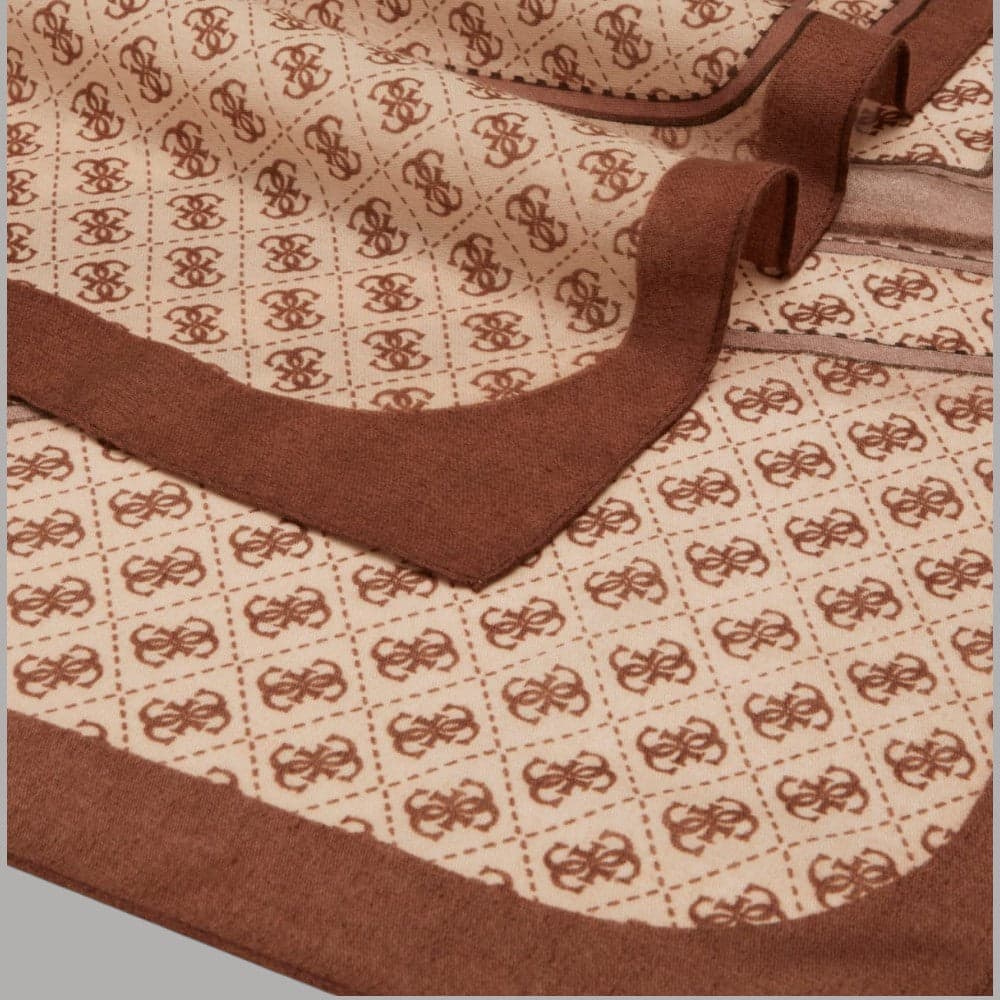 Guess sciarpa marrone 90x180 NOELLE AW5413 POL03 LTL - 3