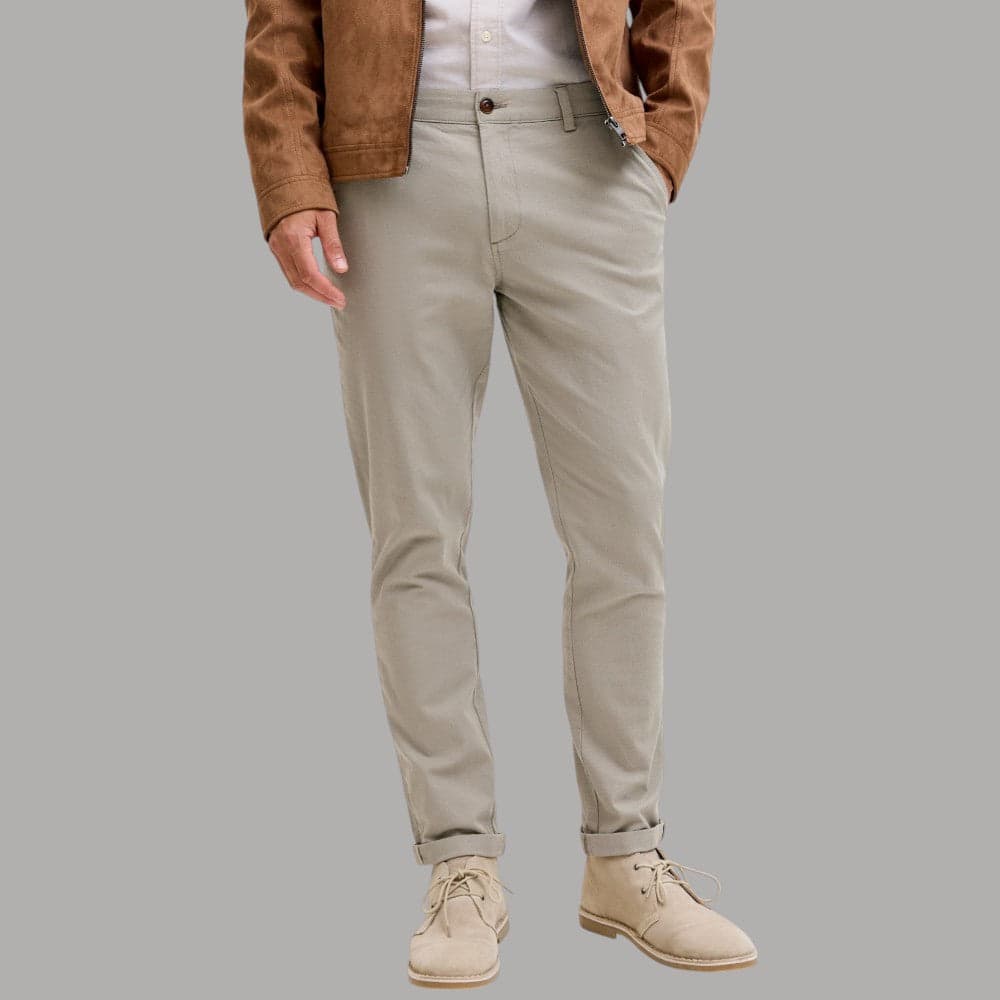 Pantaloni Chino Slim Fit Testurizzati Jack & Jones - Art.12206198 - 9