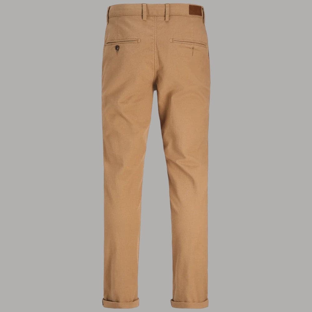 Pantaloni chino Jack & Jones slim fit testurizzati grigi - 15