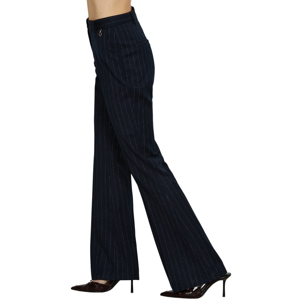 Relish pantalone blu gessato USSUS RDA2507091035 - 3
