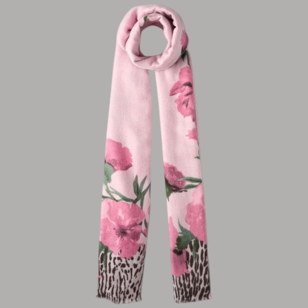 Liu Jo stola lilla animalier floreale 70X180 2F5077T0300 - 4