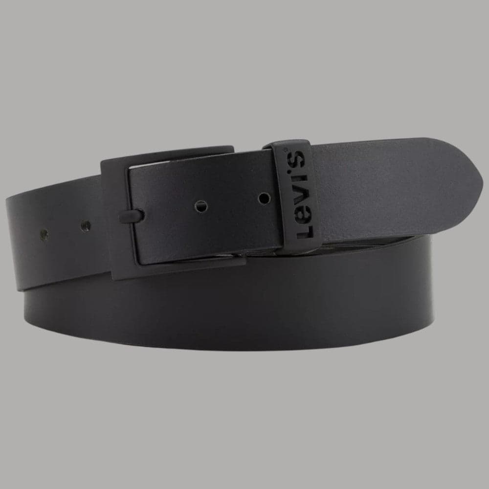 Levi's cintura nera in pelle 380160034