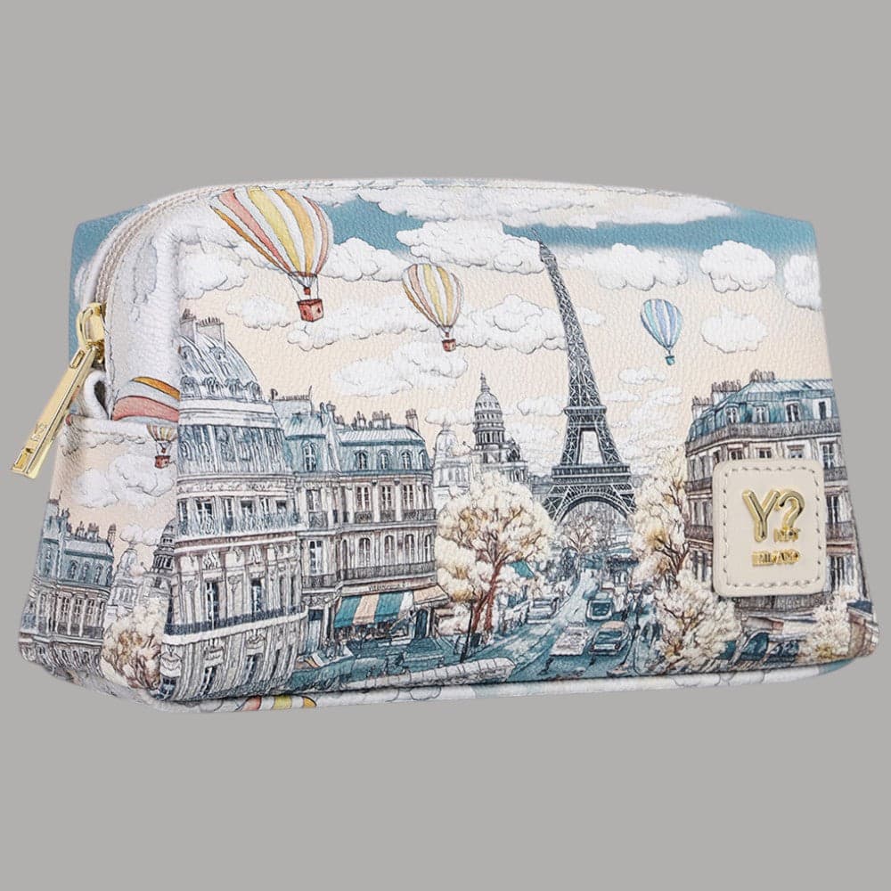 YNot Beauty Case Fashionopoly Stampa Città - FSH302S6 XS Eco-Pelle - 2