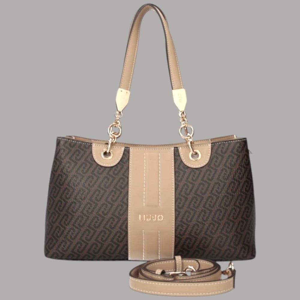 Liu Jo Borsa Shopping Monogram con Tracolla Elegante
