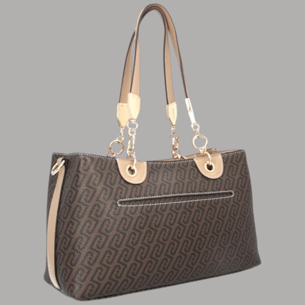 Liu Jo Borsa Shopping Monogram con Tracolla Elegante - 3