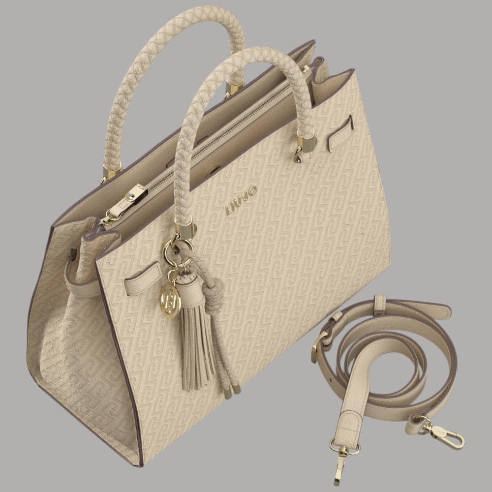 Liu Jo borsa shopping con manici intrecciati e nappa elegante - 2