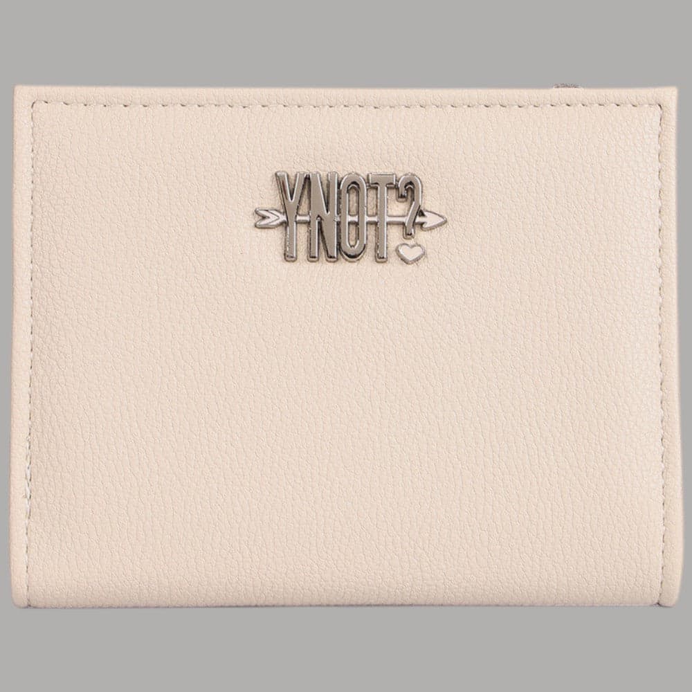 YNot Portafoglio Donna London XS Ecopelle Compatto con Clip e Zip - 4