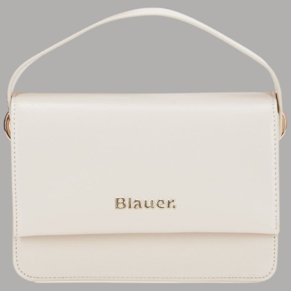 Blauer Borsa Mini Mano con Tracolla a Catena Dorata - 9