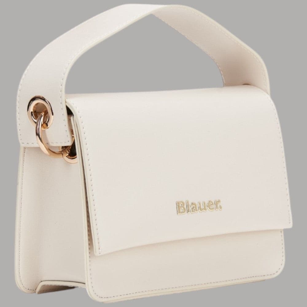 Blauer Borsa Mini Mano con Tracolla a Catena Dorata - 10