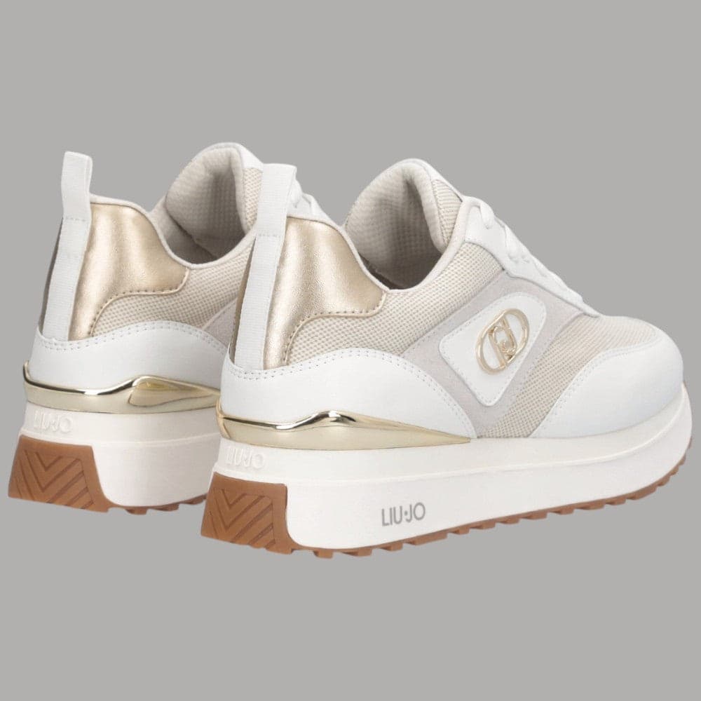 Scarpe Liu Jo Maxi Wonder 97 Bianche - Stile e Comfort Inconfondibili - 3
