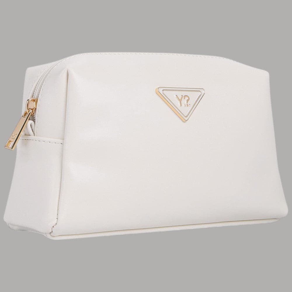 YNot Beauty Case Moonlight in Eco Pelle Elegante e Compatto Bianco - 2