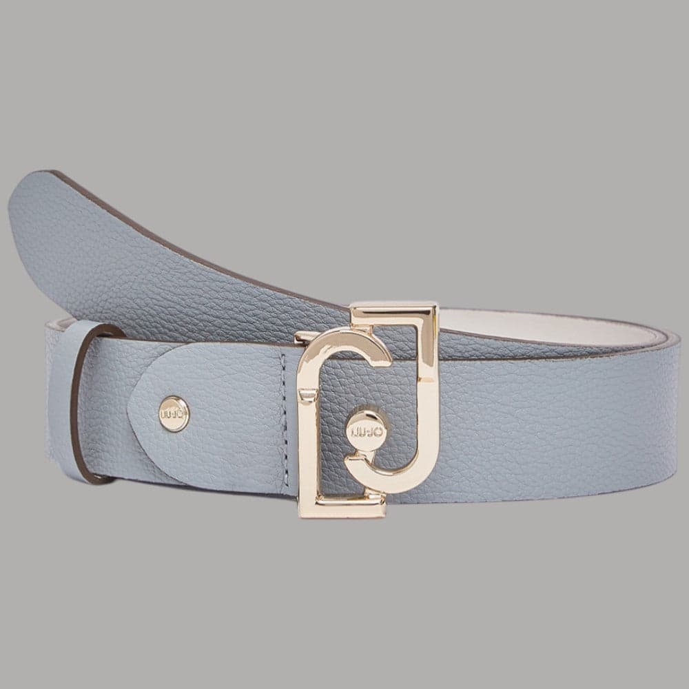 Liu Jo cintura donna 3,5 cm con fibbia logo LJ bottalato regolabile - 11