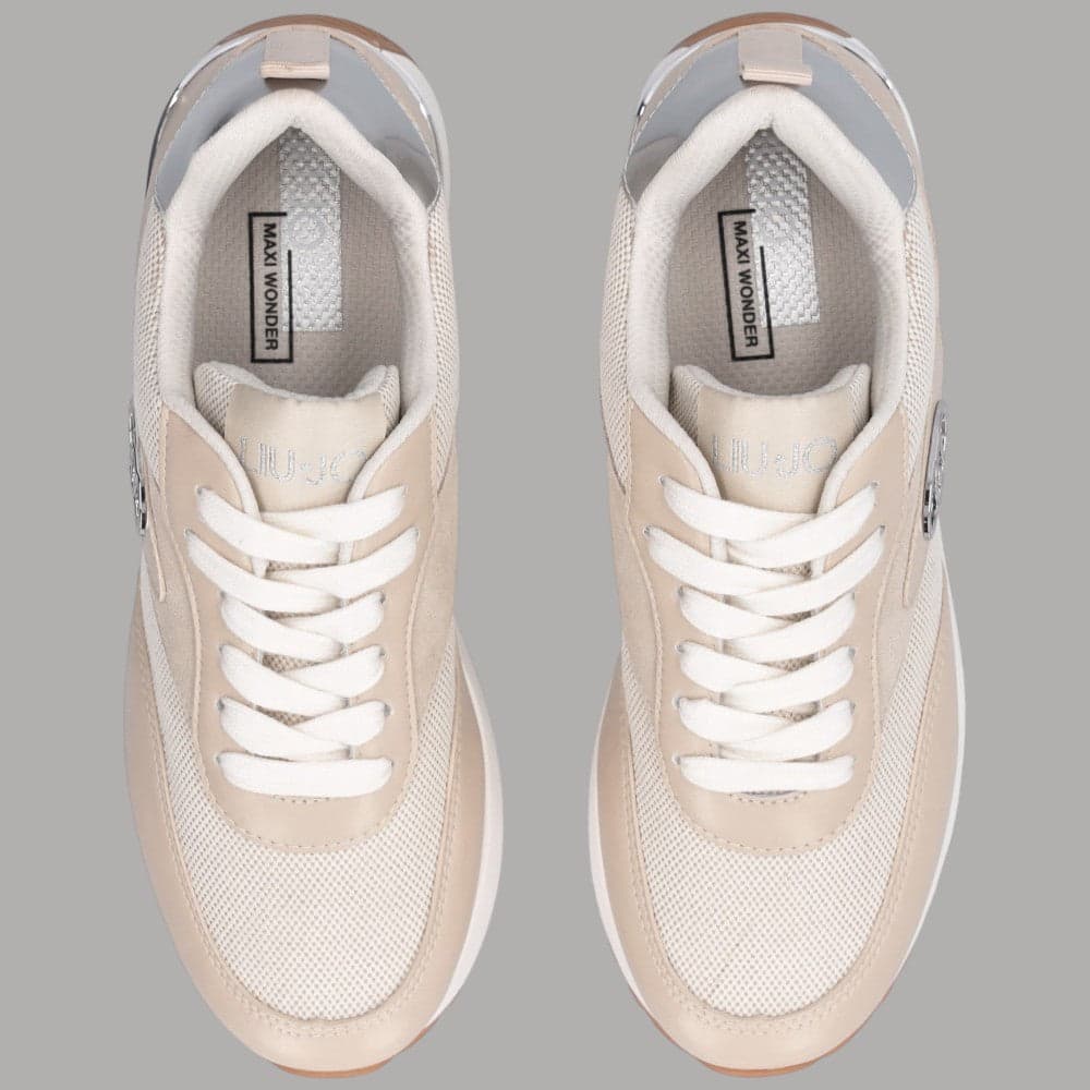 Scarpe Liu Jo: Sneakers Beige Platform Ultra Comode e di Tendenza - 4