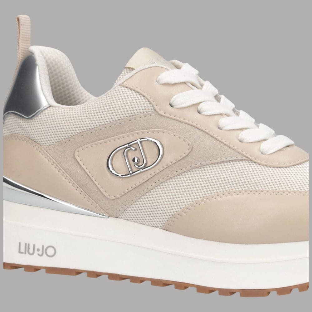 Scarpe Liu Jo: Sneakers Beige Platform Ultra Comode e di Tendenza - 5