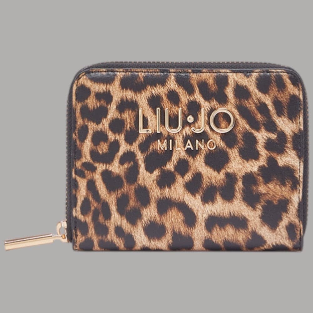 Liu Jo Portafoglio Piccolo Animalier Chic con Zip - 5
