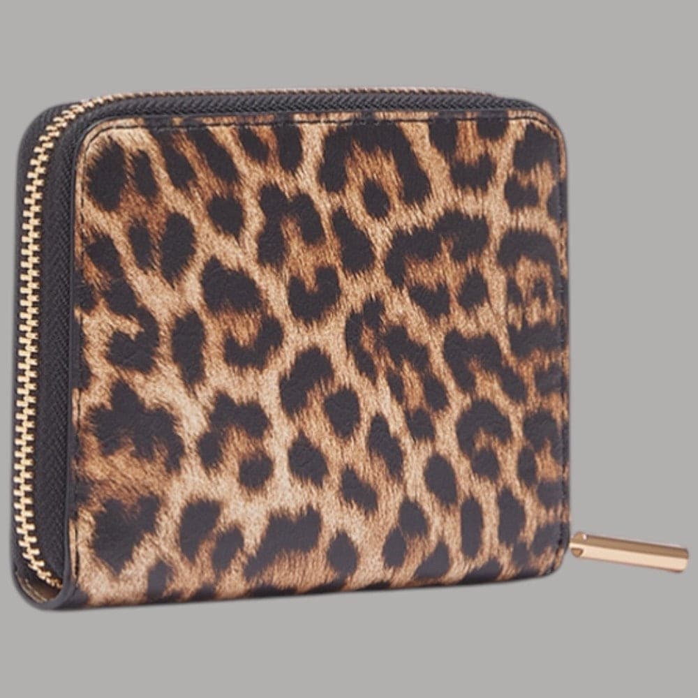 Liu Jo Portafoglio Piccolo Animalier Chic con Zip - 4