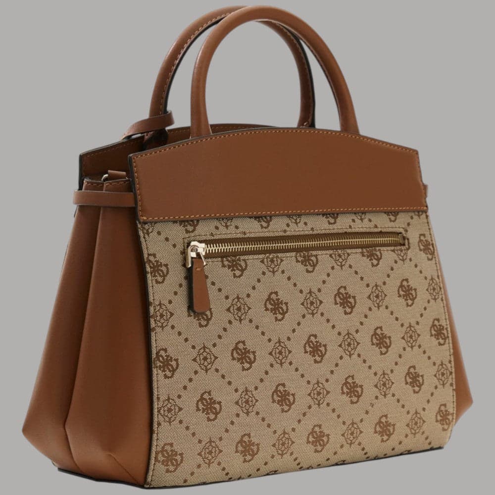 Borsa a mano Guess Melinda con charm monogram e tracolla regolabile - 5