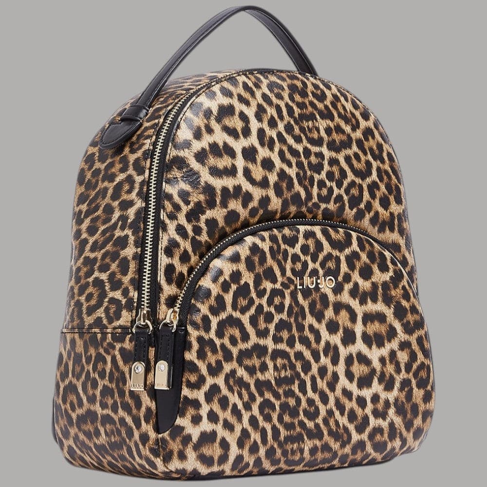 Liu Jo zaino donna animalier elegante con tasca frontale - 2