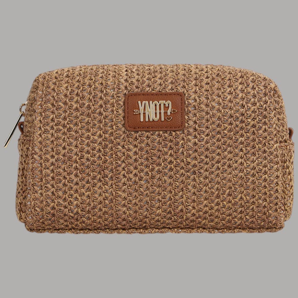 YNot Beauty Case Donna Male' MAE304S6 Effetto Paglia Compatto e Leggero - 6