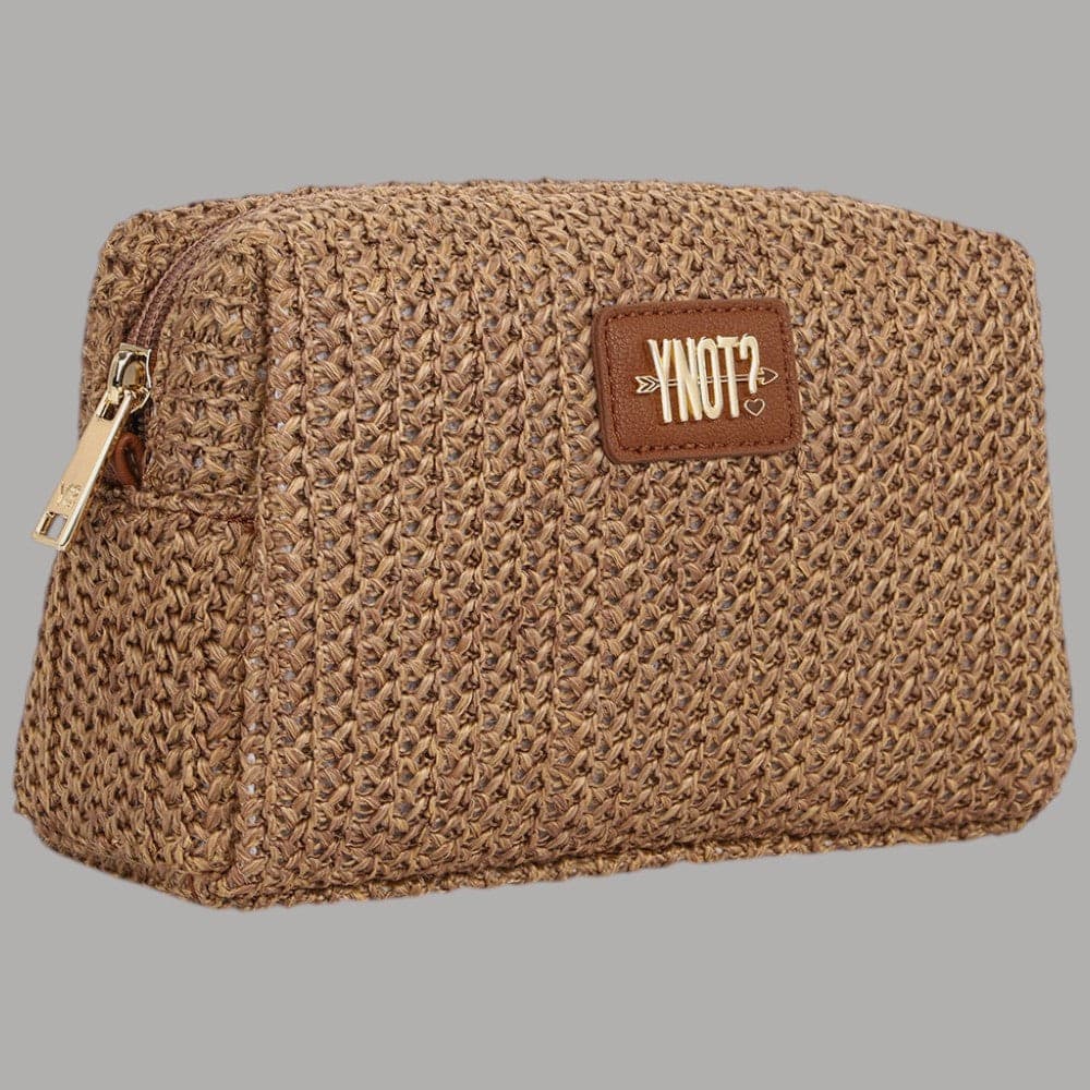 YNot Beauty Case Donna Male' MAE304S6 Effetto Paglia Compatto e Leggero - 2