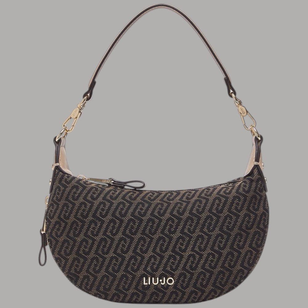 Liu Jo borsa a spalla jacquard con tracolla removibile elegante - 11