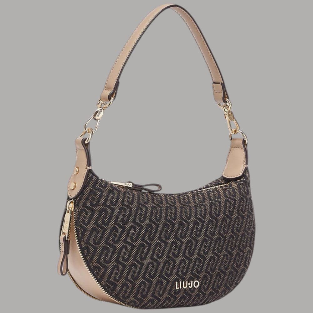 Liu Jo borsa a spalla jacquard con tracolla removibile elegante - 2