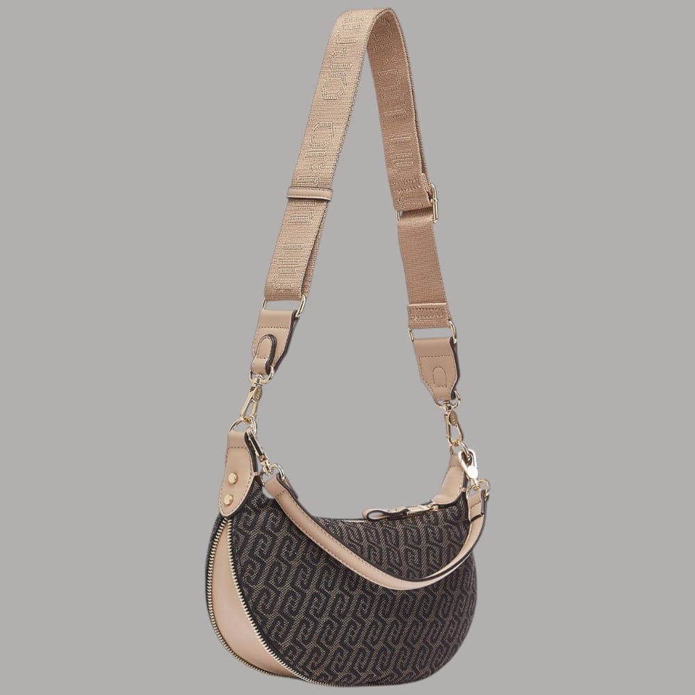 Liu Jo borsa a spalla jacquard con tracolla removibile elegante - 3