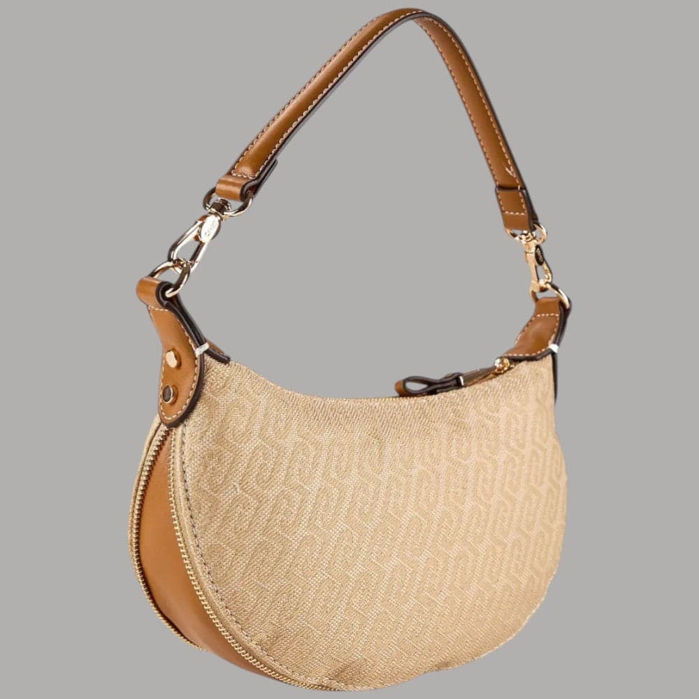 Liu Jo borsa a spalla jacquard con tracolla removibile elegante - 8