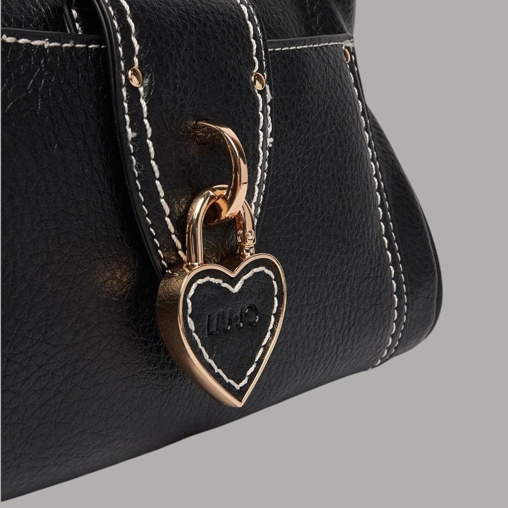 Liu Jo Borsa a Tracolla Cross Over Effetto Bottalato 25x14 cm - 8