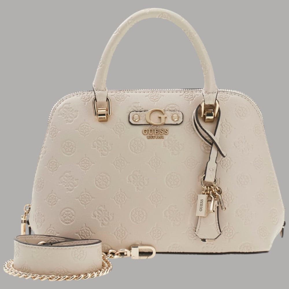 Guess Borsa a Mano Dita Eleganza Vintage con Tracolla Rimovibile - 12
