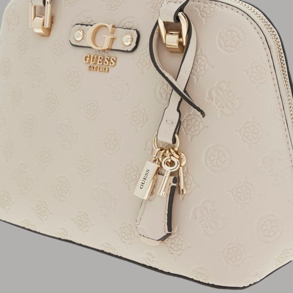 Guess Borsa a Mano Dita Eleganza Vintage con Tracolla Rimovibile - 13