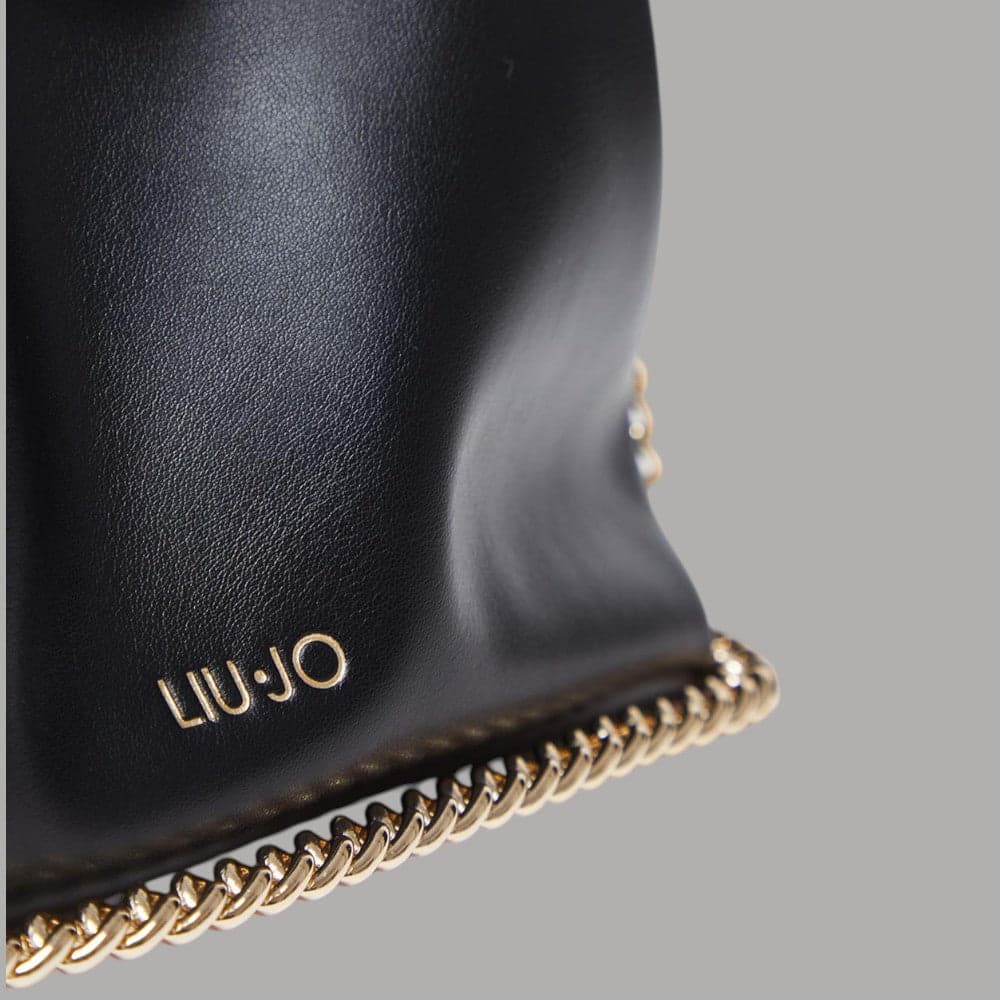 Liu Jo borsa Riccy piccola charm con tracolla removibile - 11