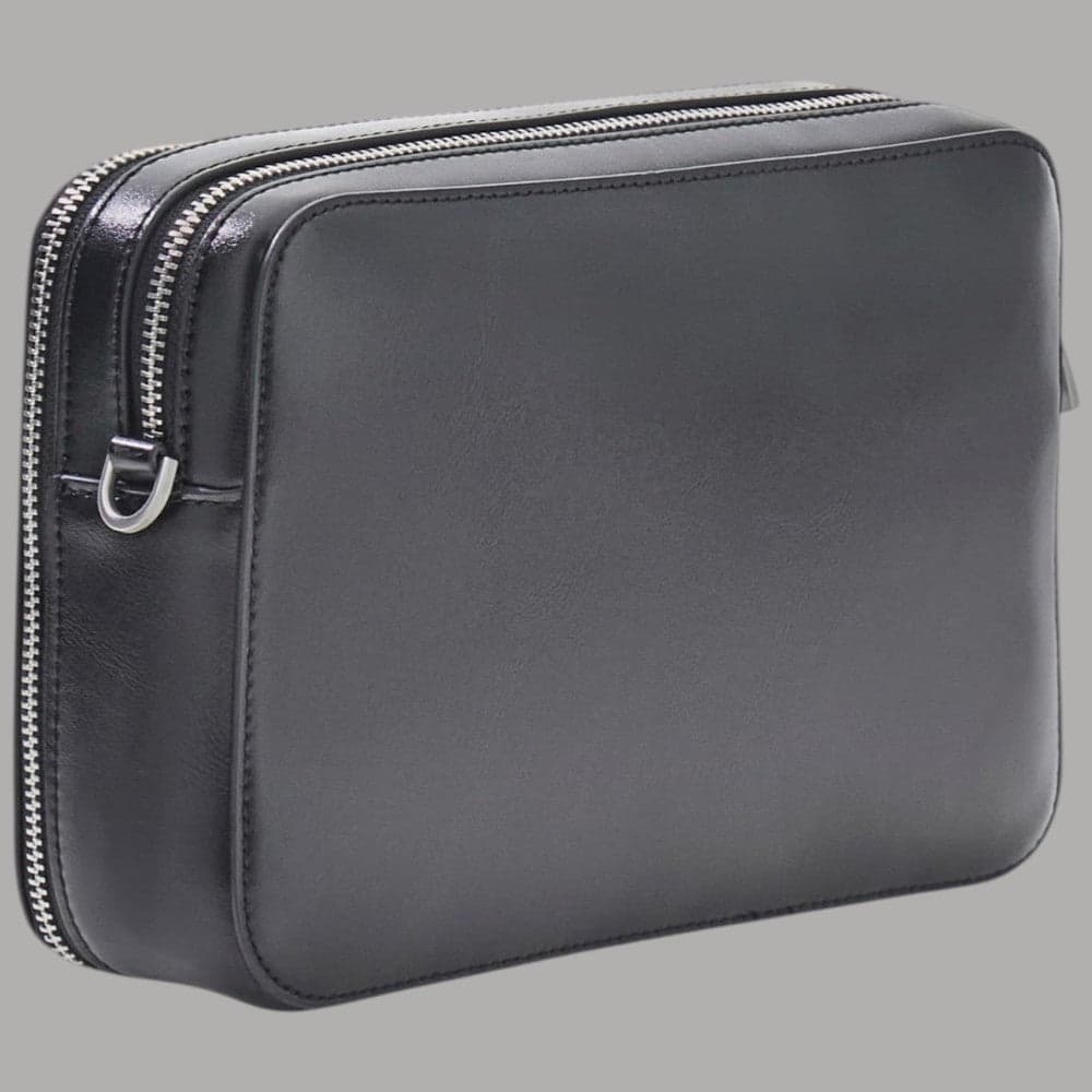 Guess Borsello Uomo Torino Pochette Tracolla Similpelle Elegante Nero - 4