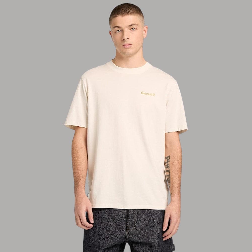 T-shirt Timberland Uomo Cotone Bio Grafica Authentic Fit