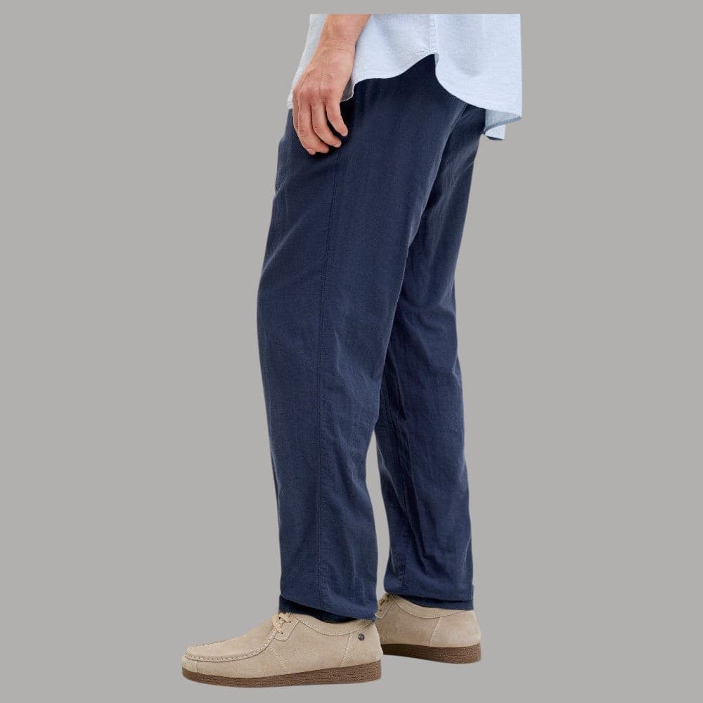 Pantaloni Chino in Lino Tapered Fit Jack Jones 12248604 - 2